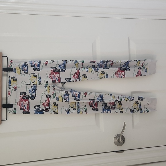 Hannah Andersson Kids Boys Racing Car Print Pijamas Set Size 10 - Picture 3 of 8